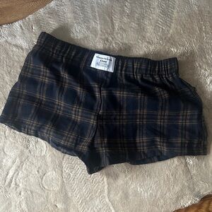 Plaid PJ Shorts
